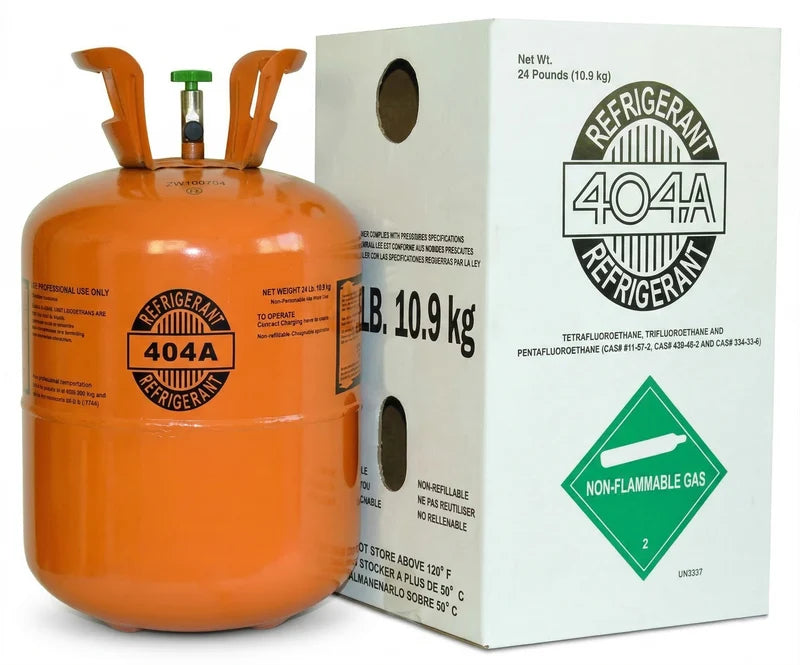 R404A Refrigerant 24Lb Cylinder – Factory Sealed