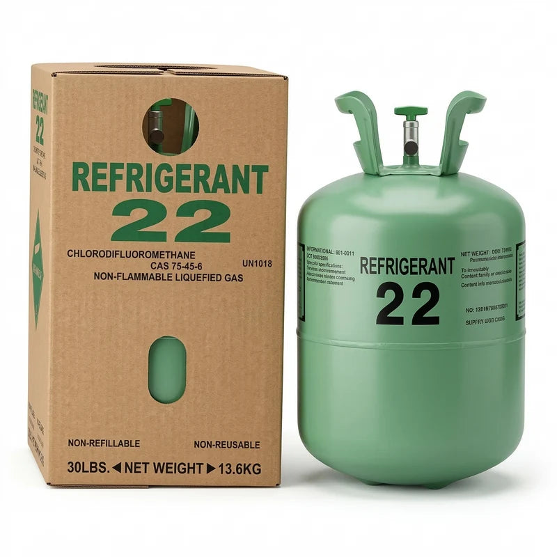 R22 Refrigerant 30Lb Cylinder – Factory Sealed, Virgin