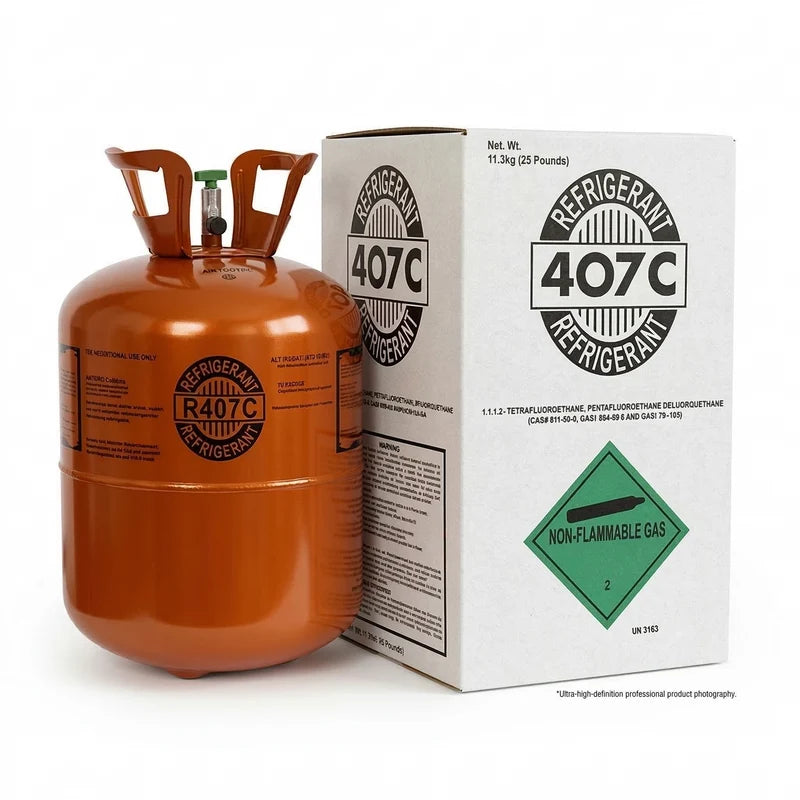 R407C Refrigerant 25 Lbs – New Factory Sealed