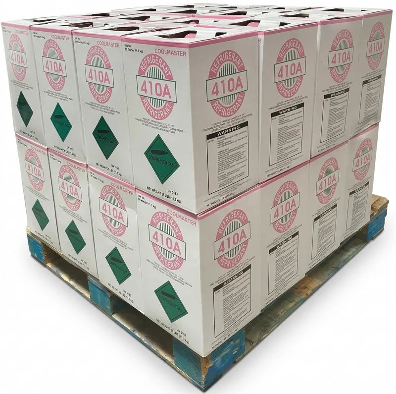 R410A Refrigerant 25Lb Cylinder – Factory Sealed
